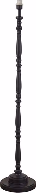 Grey Classic LED Candle Stick Floor Lamp from the Lighting Collection