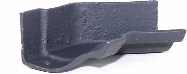 Hargreaves Premier Cast Iron Ogee Gutter Internal Angle, 135 Degree, 115mm, Grey Primed