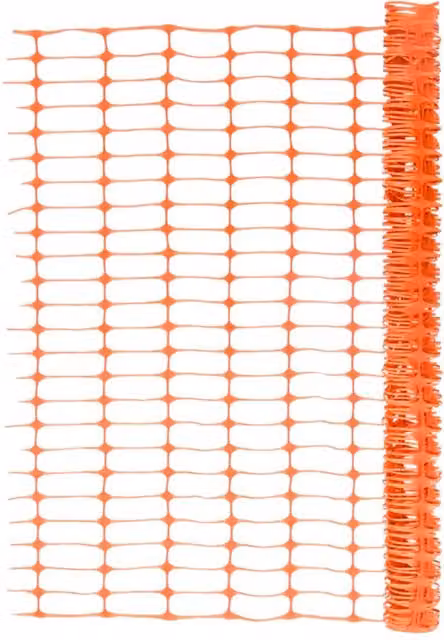 Berkfield Home Orange Plastic Garden Fence, 30 m