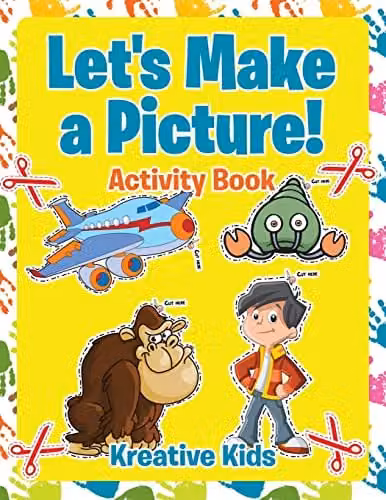 Kreative Kids Let's Make a Picture! Multicolour Children's Activity Book