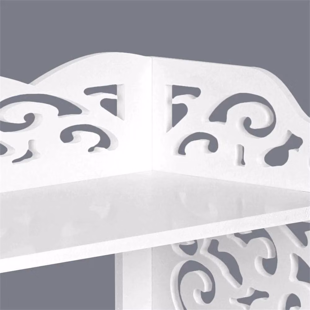 Nordara White 3 Tier Shoe Storage Rack Organiser Unit – 3
