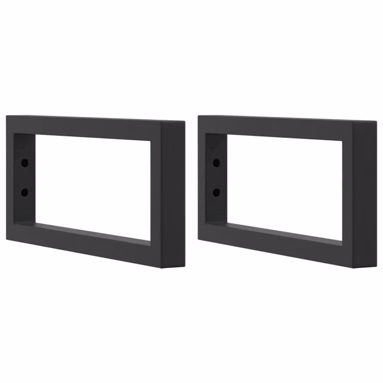 Berkfield Home Wall Mounted Basin Shelf in Brown Oak and Black Metal