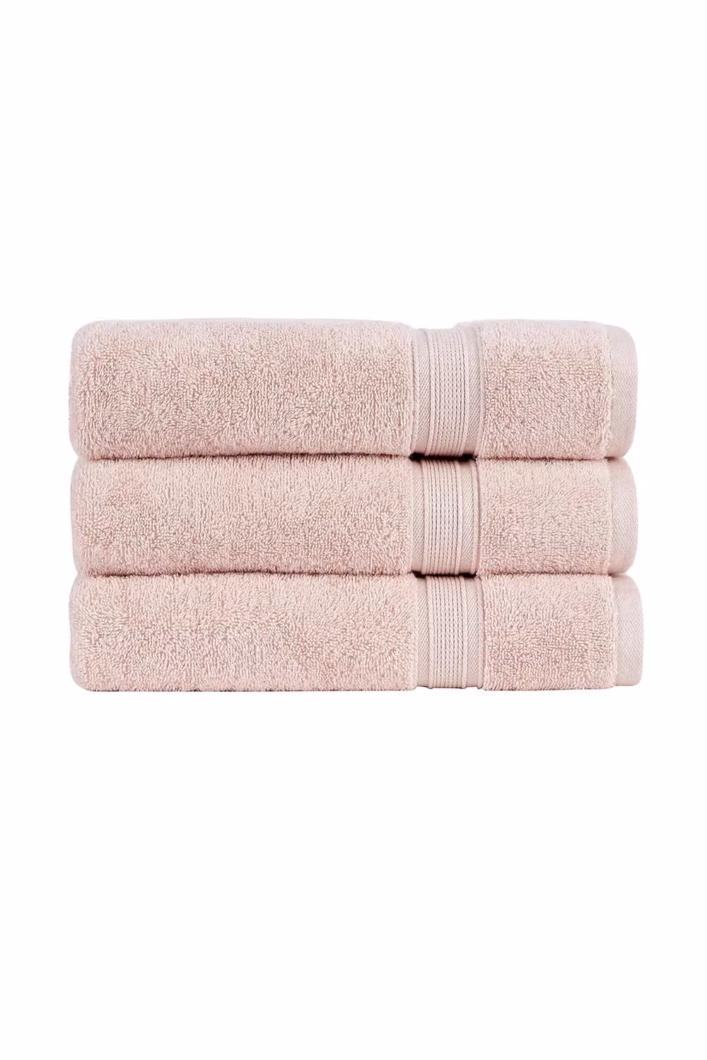 Christy Serene Soft Tone 100% Combed Cotton Bath Sheet in Dusty Pink – 4
