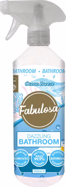 Fabulosa Dazzling Bathroom Spray Ocean Breeze White