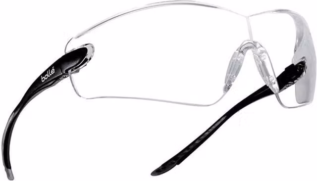 Bolle Safety Cobra Safety Glasses with Clear Lenses and Multicolour Temples