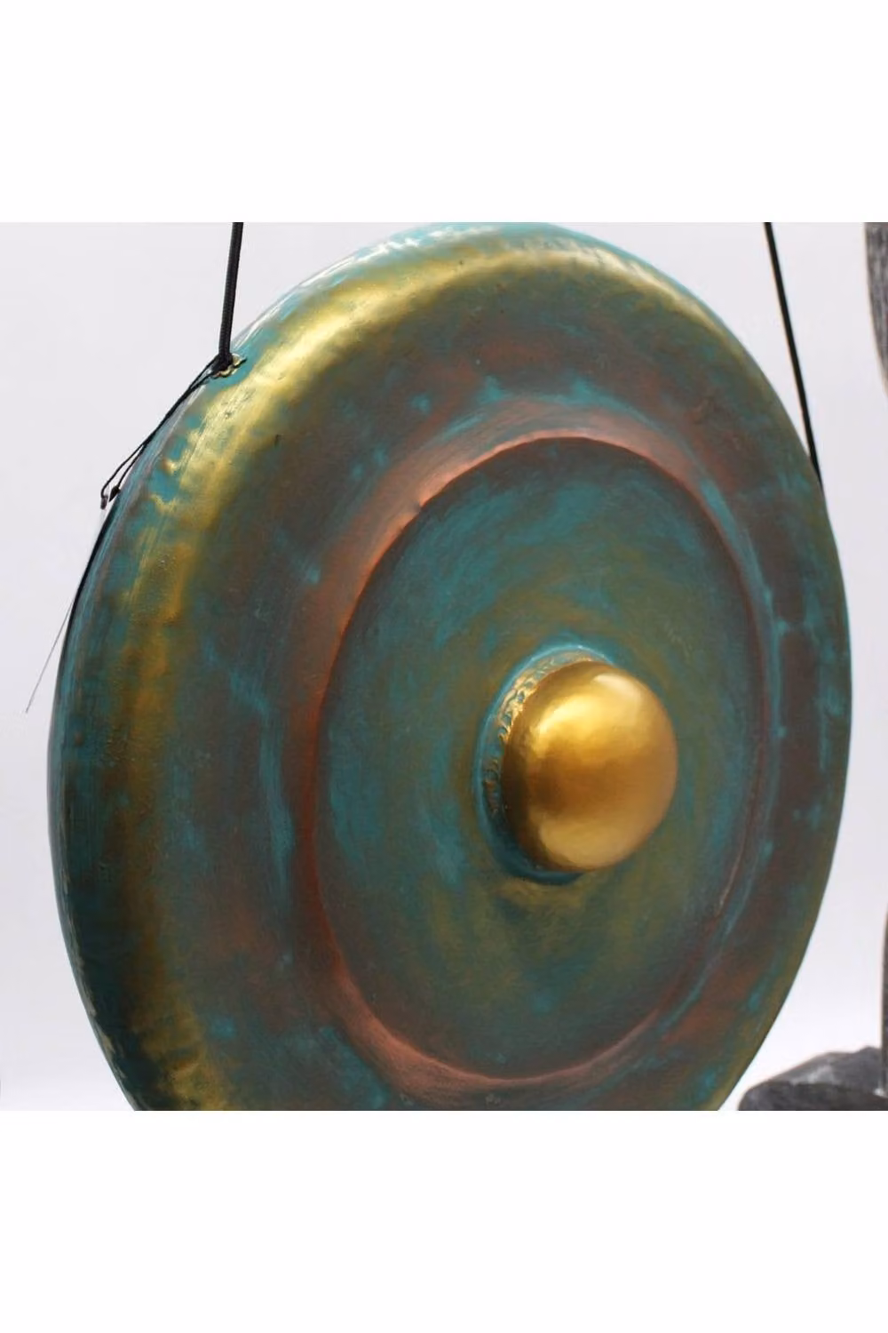 KDMD Medium Bali Gong with Stand, Greenwash, Diameter: 50 cm