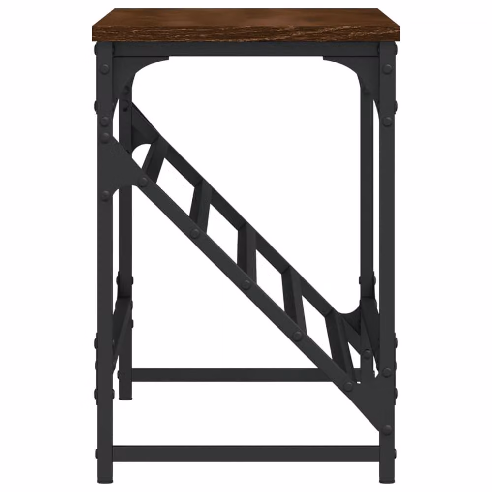 Berkfield Home Brown Oak Shoe Rack, W/D/H: 90 x 30 x 45 cm – 5