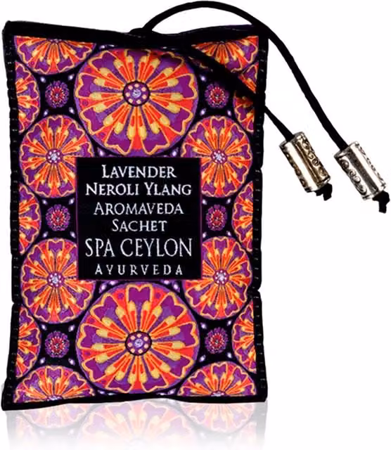 Spa Ceylon Lavender Neroli Ylang Aromaveda Hanging Sachets in Purple