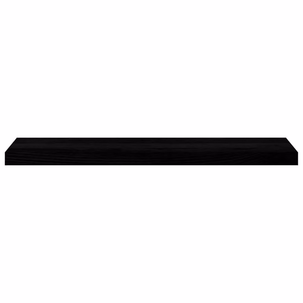 Berkfield Home Solid Oak Wood Window Sills, 2 Pieces, Dark Brown, W/D/H: 90 x 20 x 2 cm – 2