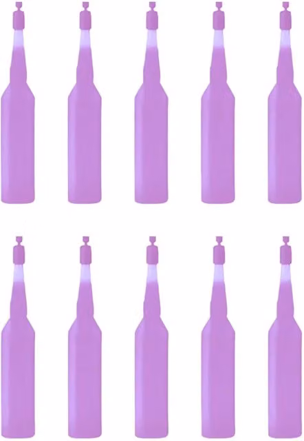 Marco Paul 10 Pack of 30ml Slow Release Liquid Plant Drip Feeders in Purple