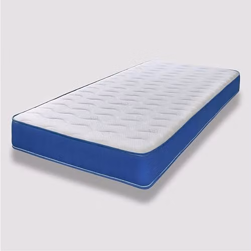 eXtreme comfort ltd Cooltouch Colours Blue Hybrid Spring Mattress, White, W/D/H: 120 x 190 x 18 cm – 3