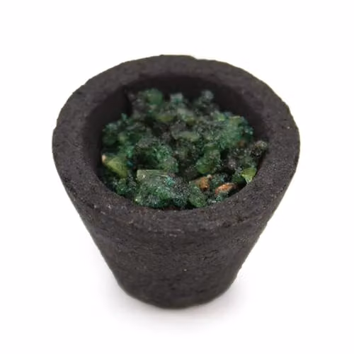 Ancient Wisdom KDMD Box of 12 White Sage Resin Cups in Black – 4