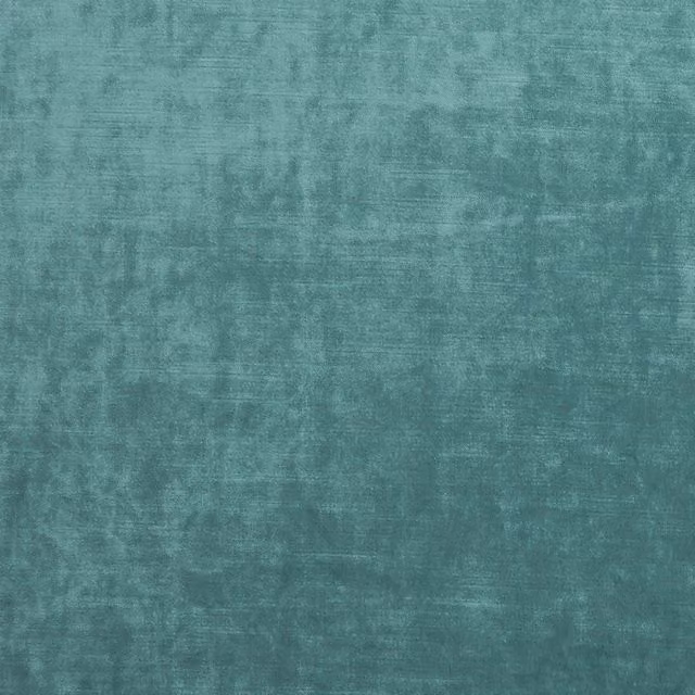 Clarke & Clarke Allure Velvet Fabric in Aqua Blue and Turquoise