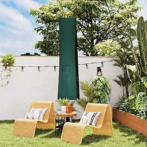 Outsunny Green Waterproof Garden Parasol Cover – 5