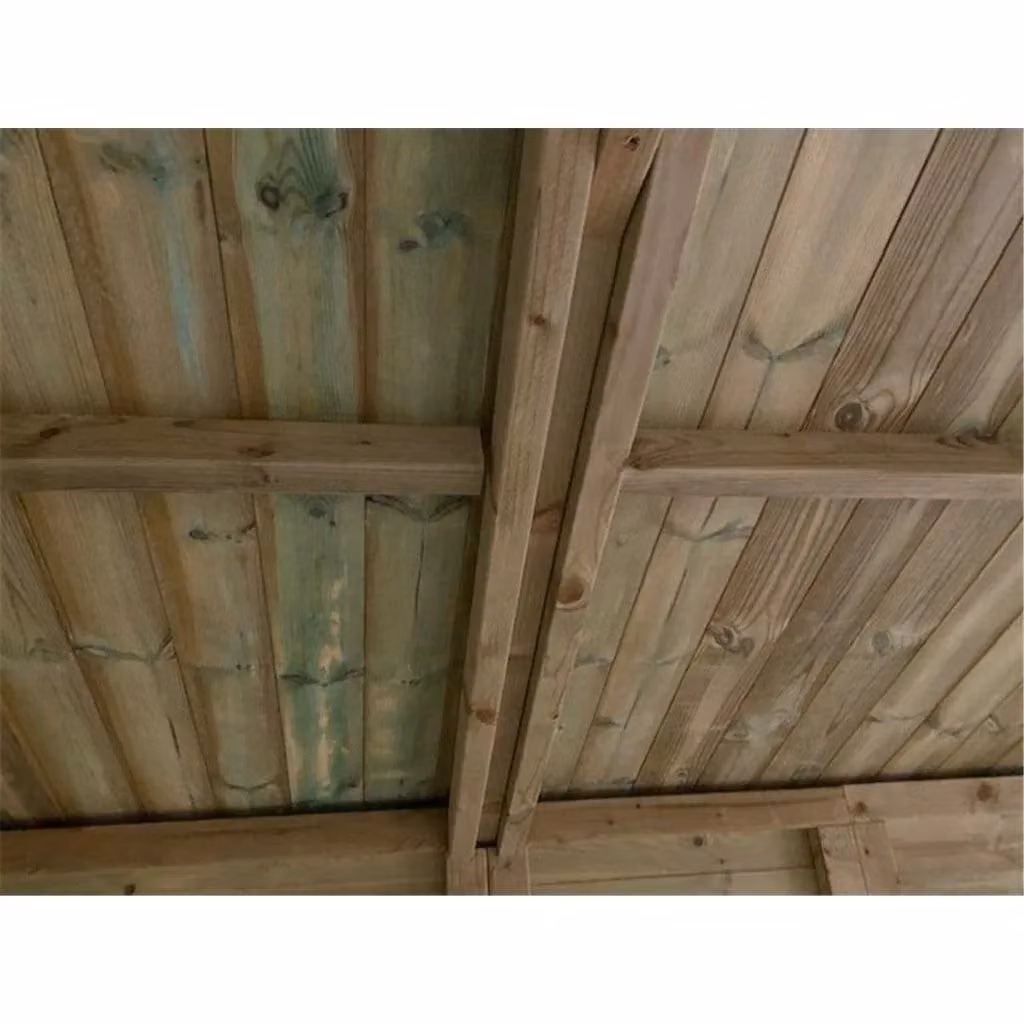 Marlborough Premier Pressure Treated Apex Workshop in Natural Wood – 3