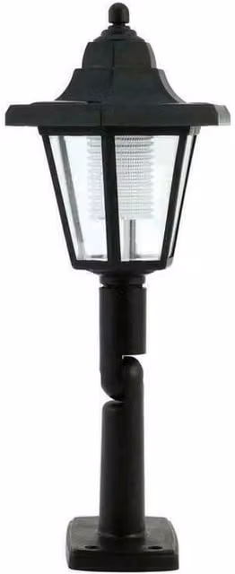 Kelvenix Set of 2 Solar Powered LED Wall Lanterns in Black – 1