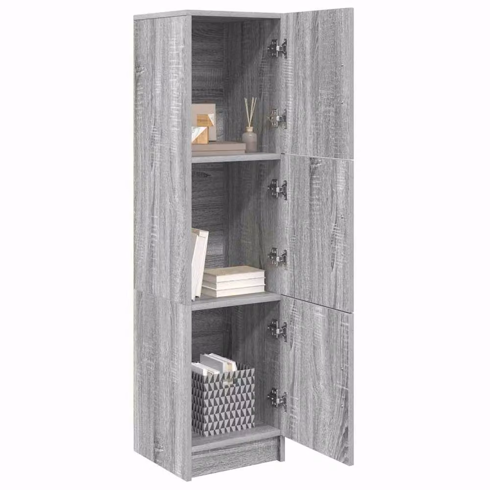 Berkfield Home Grey Sonoma Modern Sideboard in Engineered Wood – 2
