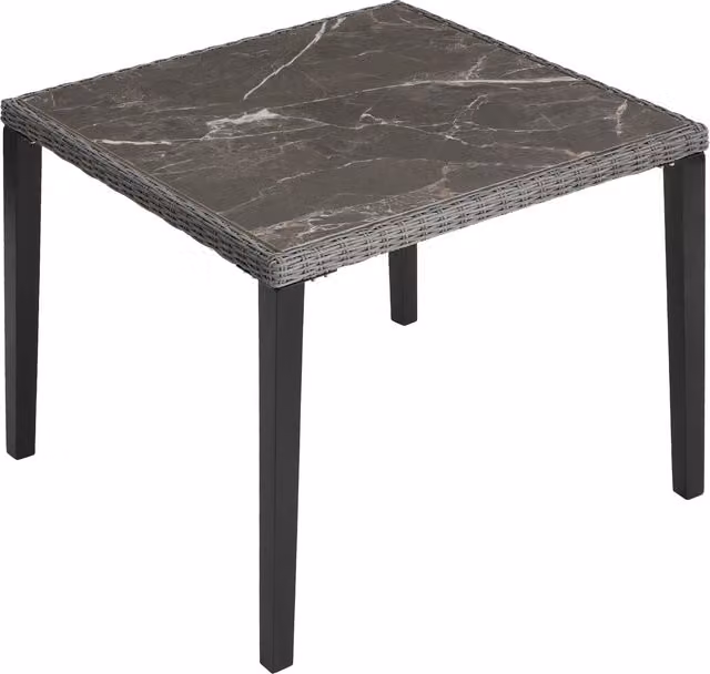 tectake Tarent Grey Modern Garden Table