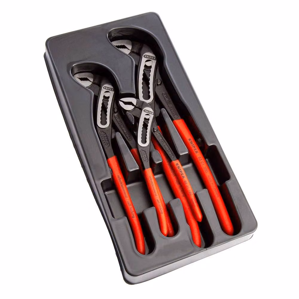 Knipex Alligator Water Pump Pliers, Pack of 3, Red – 2