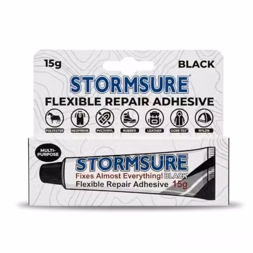 Stormsure Flexible Repair Adhesive, Black, 15g – 2