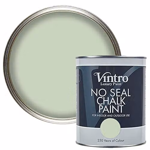 Vintro No Seal Chalk Paint in Green, 1 Litre