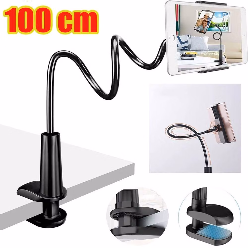 FLAVORA Long Lazy Arm Mobile Phone Holder in Black – 2