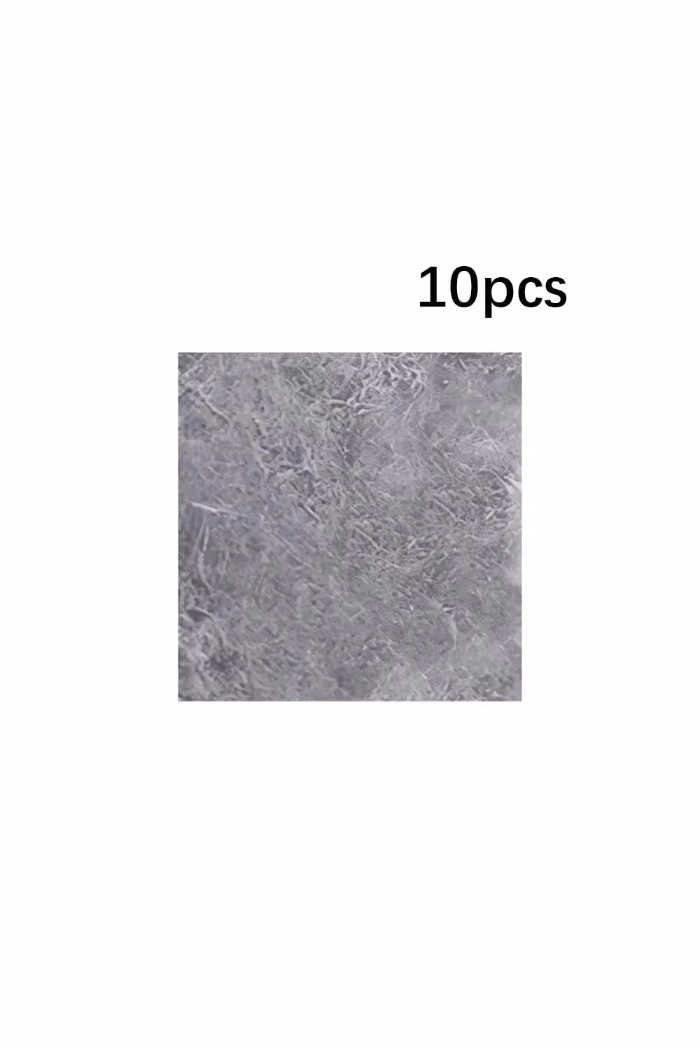 Living and Home 10pcs Grey Self-Adhesive Marble PVC Wallpapers, W/D/H: 40 x 40 x 40 cm – 3