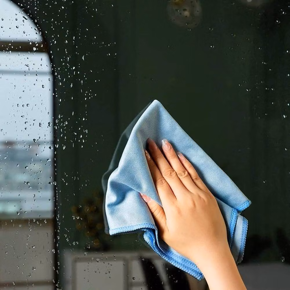 SPETLEK 10x Extra Large Blue Microfibre Glass Cleaning Cloths – 2
