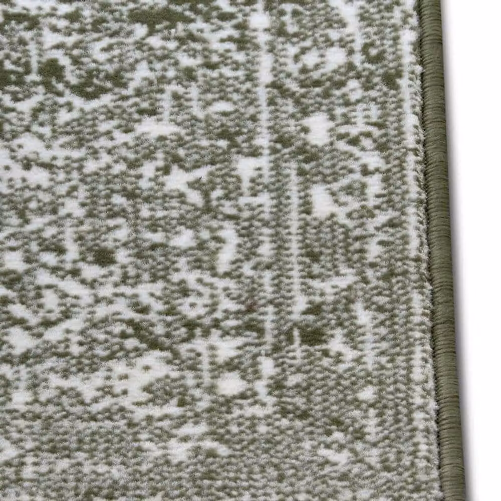 THE RUGS Velours Meridional Vintage Oriental Green Living Room Rug, W: 160 cm, D: 230 cm – 1