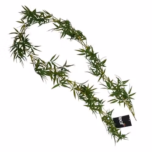 Leaf Design Green Artificial Hanging Plant Garland, Length: 180 cm – 1