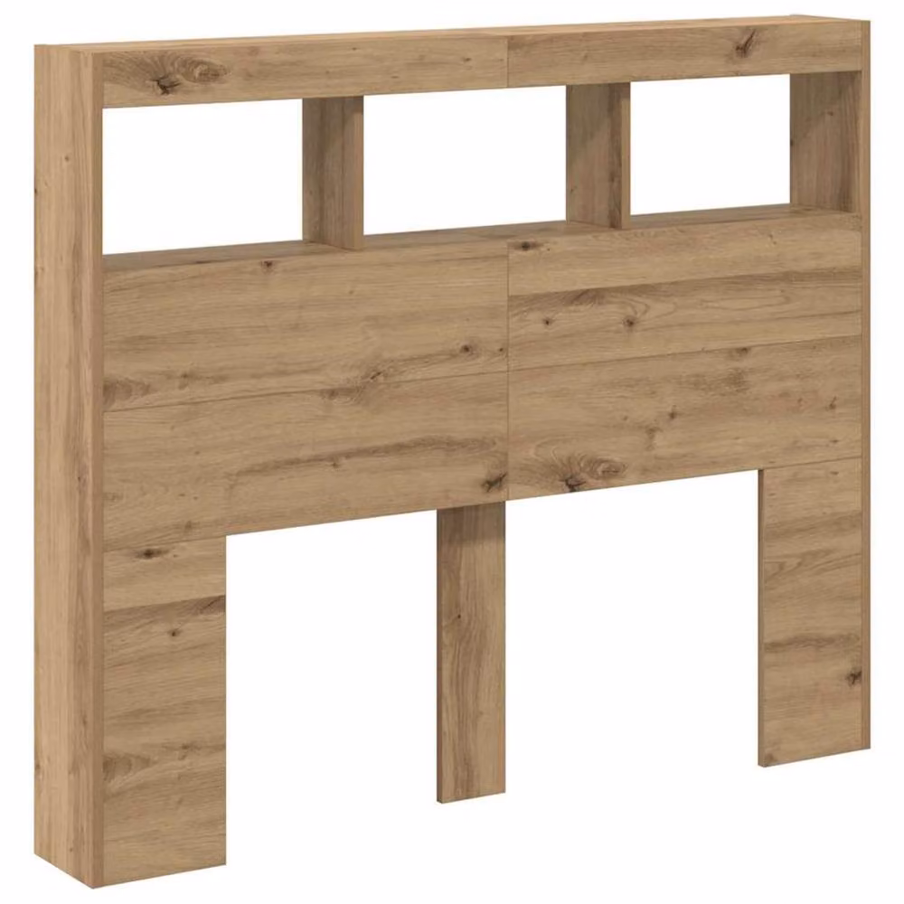 Berkfield Home Artisan Oak Headboard in Brown – 4