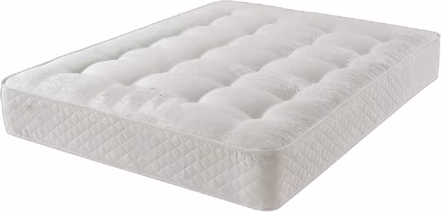 Casani Hybrid King Size Open Coil Spring Mattress, White, H 25 cm, 180 x 200 cm