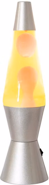 ValueLights Razzo LED Lava Lamp in Yellow