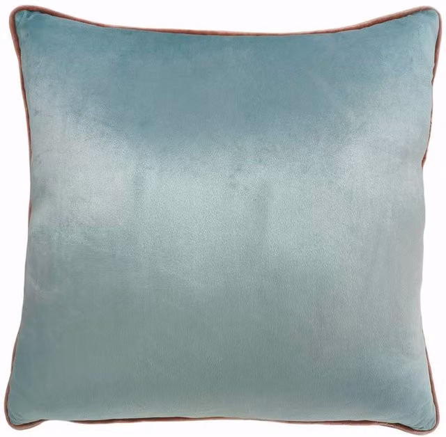 My Home Matilda Velvet Cushion Covers, Pack of 2, Blue or Pink