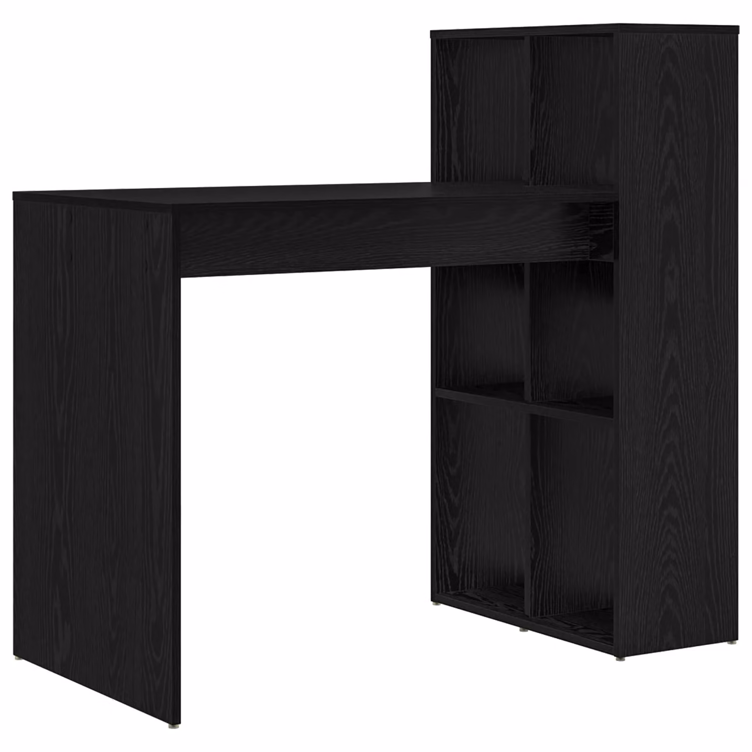 Berkfield Home Modern Writing Desk in Black Oak – 2