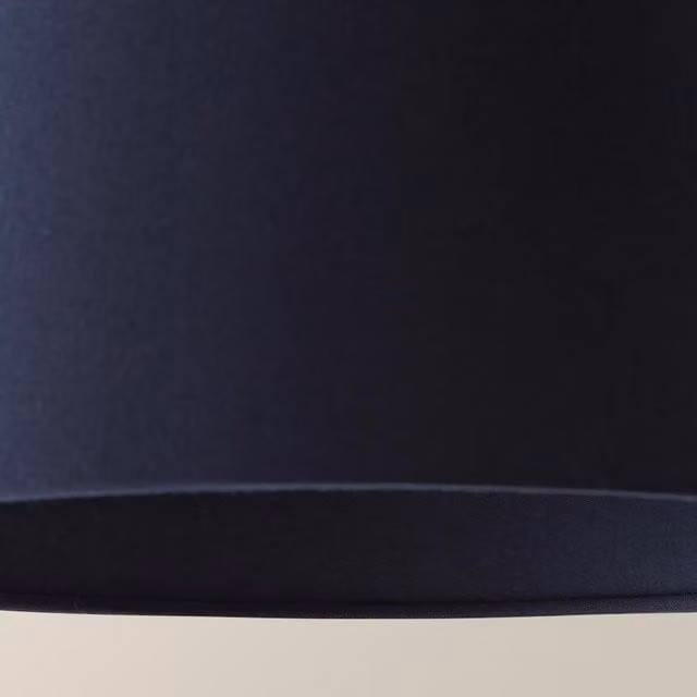 ValueLights Aspen Blue Tapered Fabric Pendant Lamp Shade – 1