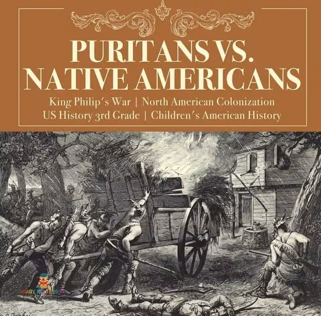 Baby Professor Puritans vs. Native Americans King Philip's War North American Multicolour Paper Book