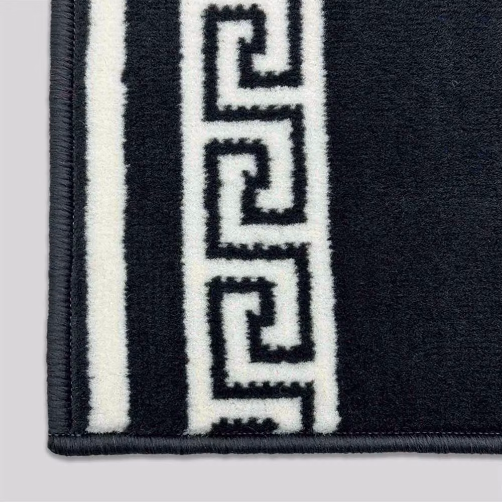runrug Soft and Luxurious Hallway Runner Rug in Grey, W/D/H: 60 x 150 x 0.9 cm – 6