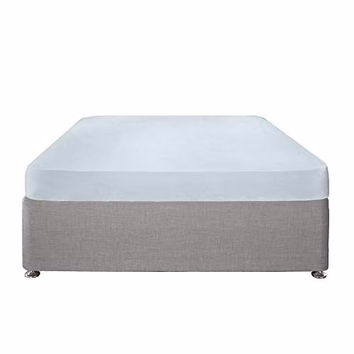 Serene Duck Egg Blue Microfibre Fitted Bed Sheet Single W/D/H: 90 x 190 x 32 cm – 2