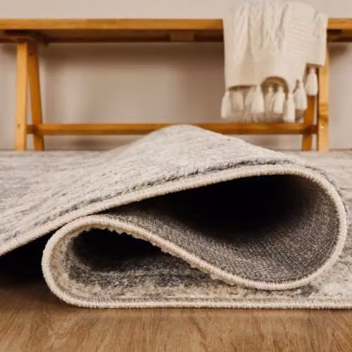 Desire Rugs Rhodes Geometric Modern Living Room Area Rug, Grey, W: 120 cm, L: 170 cm – 2