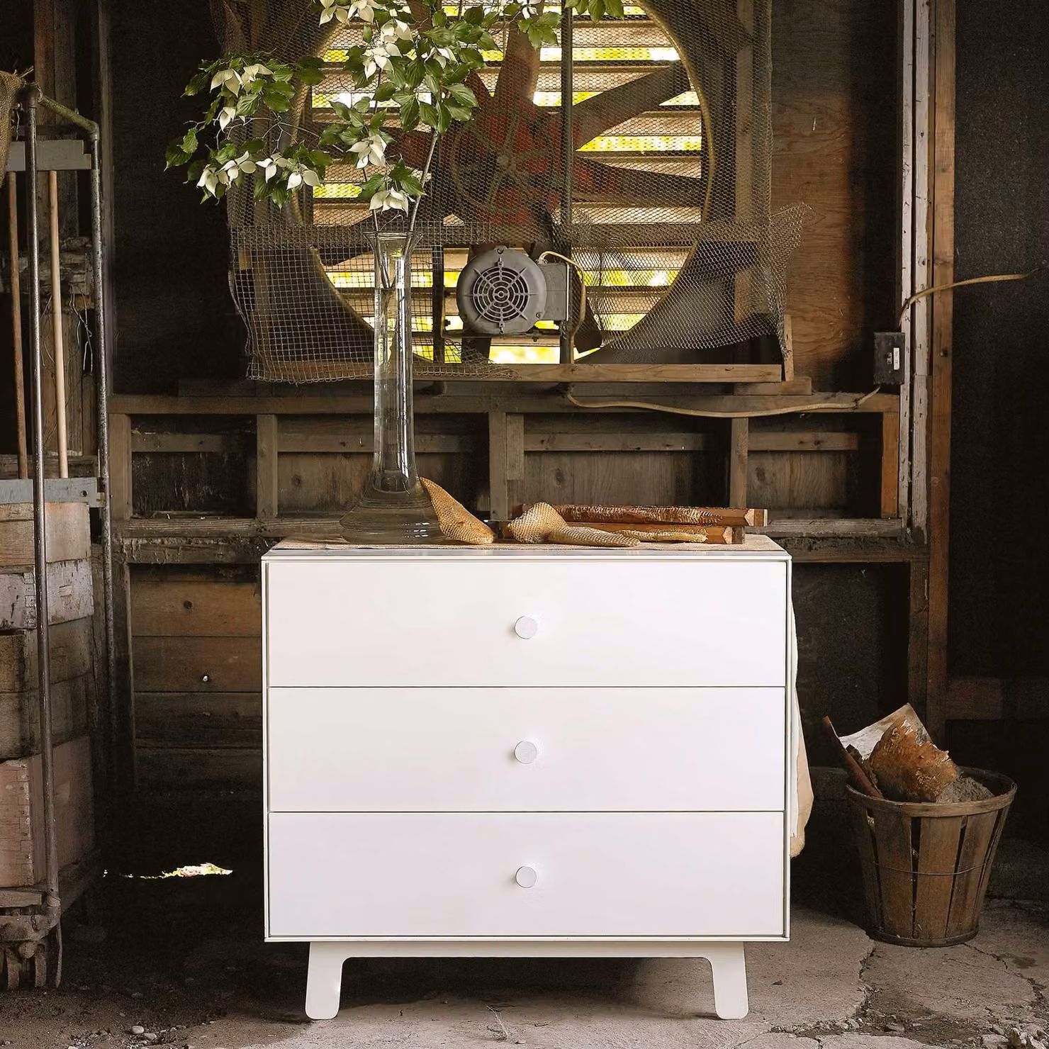 Oeuf NYC Merlin 3 Drawer Dresser in White – 2