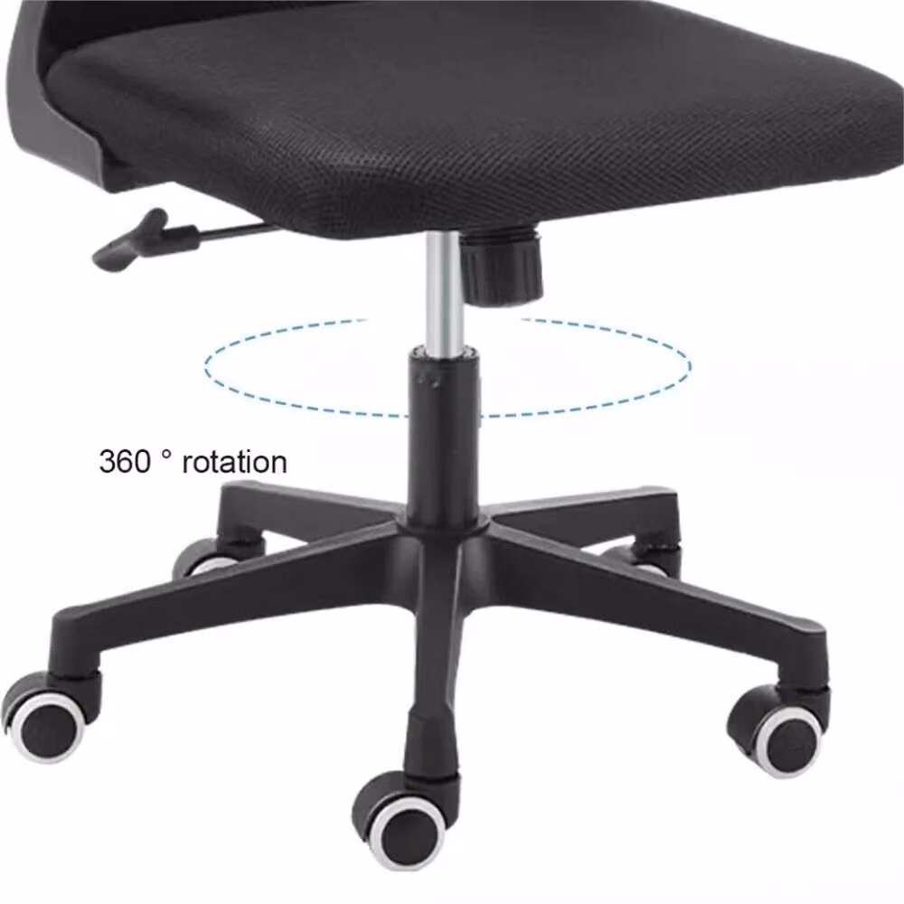 Nordara Ergonomic Mesh Office Chair in Black with Headrest and Armrests – 5