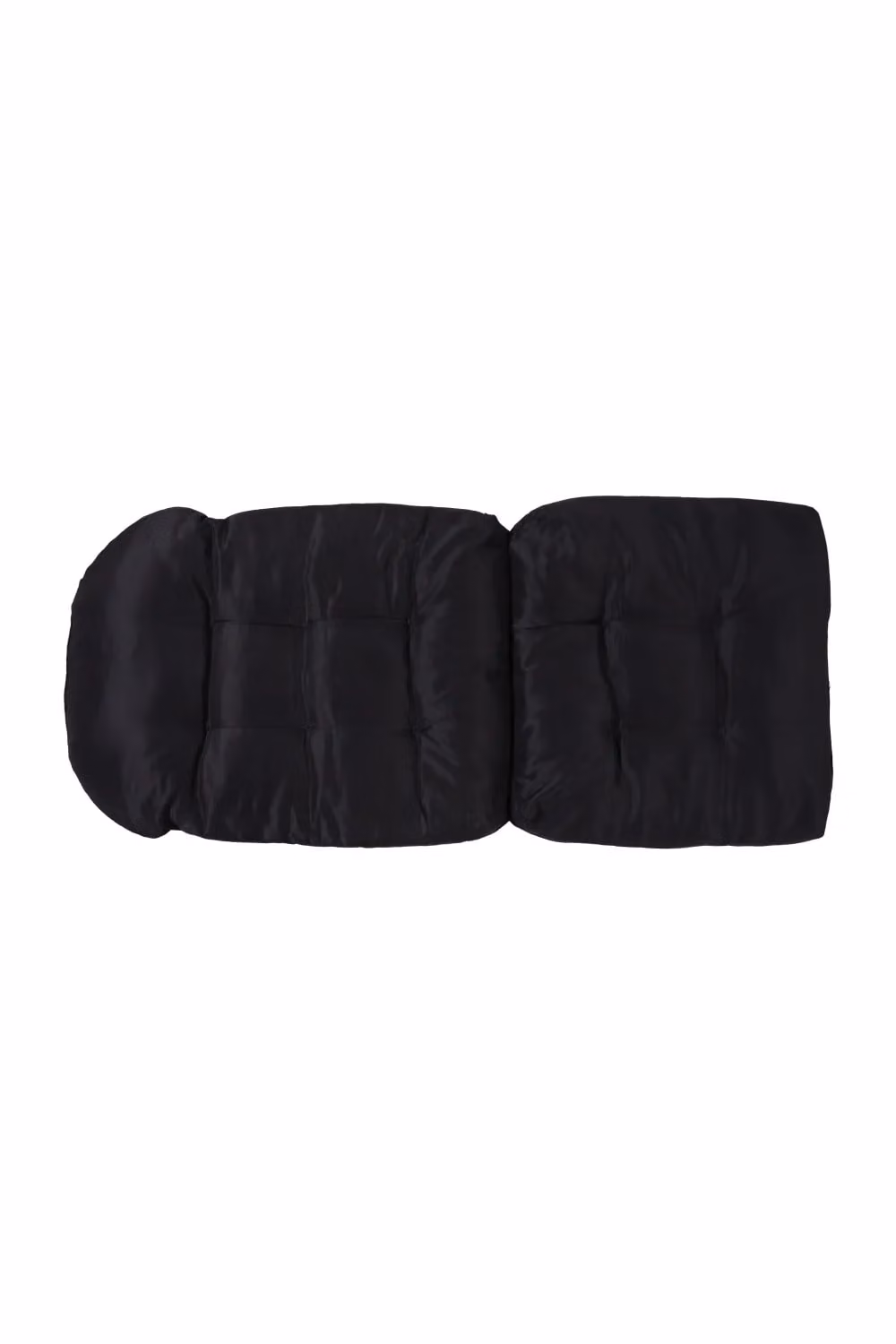 Living and Home Waterproof Garden Lounger Chair Cushion in Black, W: 48 cm, L: 110 cm – 1