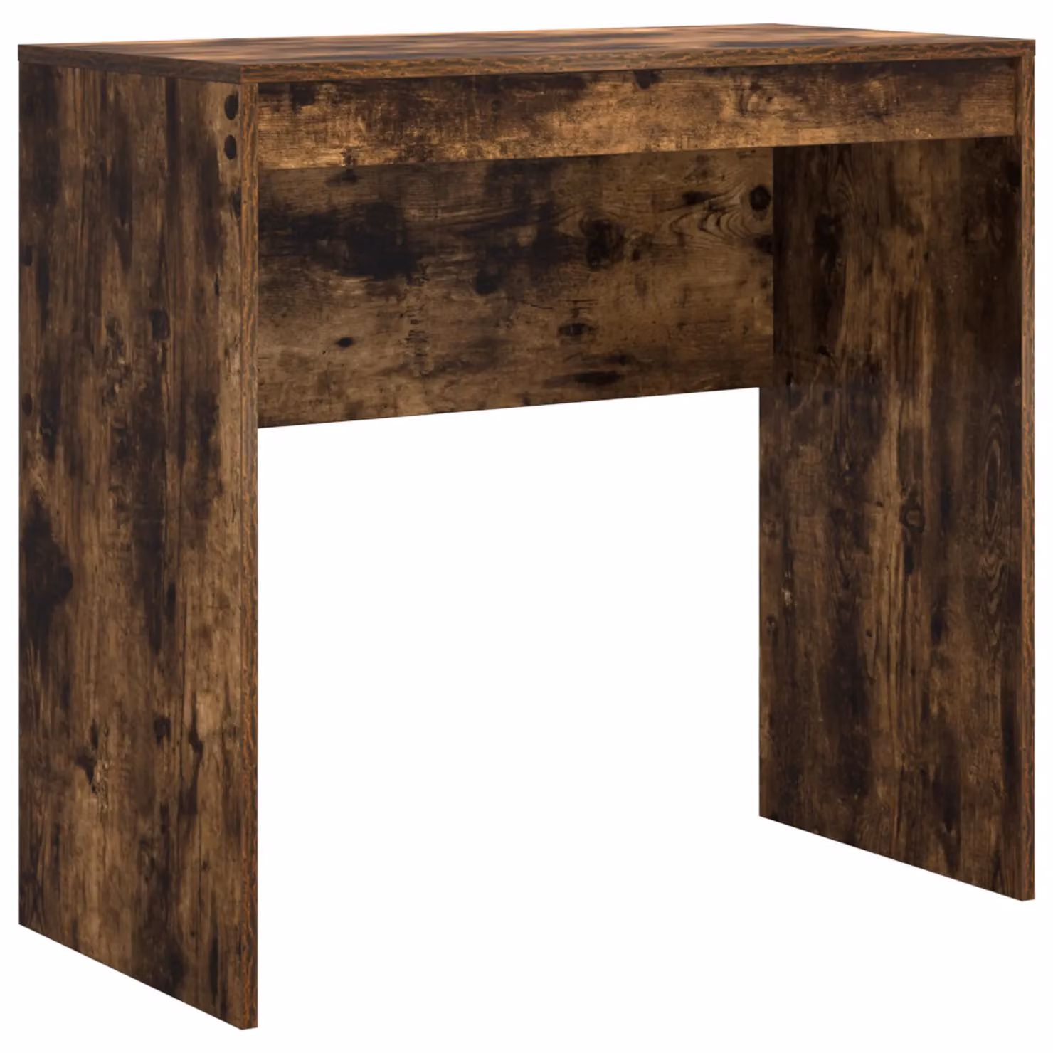 Berkfield Home Compact Writing Desk in Smoked Oak Brown, W/D/H: 80 x 40 x 76 cm – 2