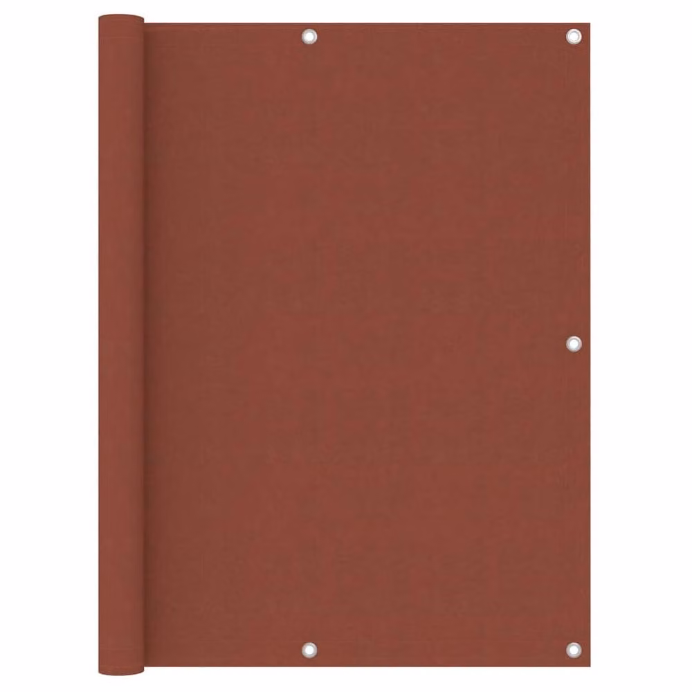 Berkfield Home Terracotta Balcony Screen and Side Awning, W/H: 120 x 300 cm – 2