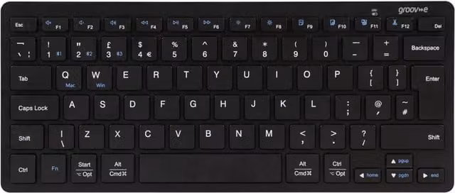 Groov-e Bluetooth Wireless Keyboard - Black