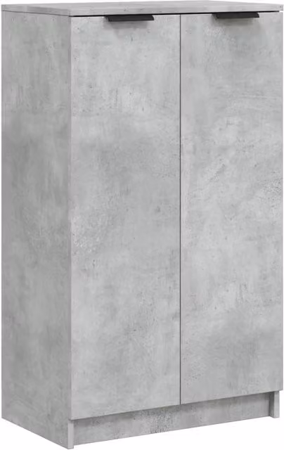 Berkfield Home Concrete Grey Shoe Cabinet, W/D/H: 59 x 35 x 100 cm – 1