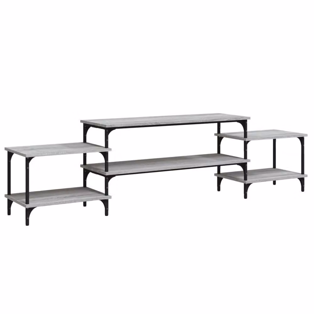 Berkfield Home Grey Sonoma TV Cabinet W/D/H: 197 x 35 x 52 cm – 2