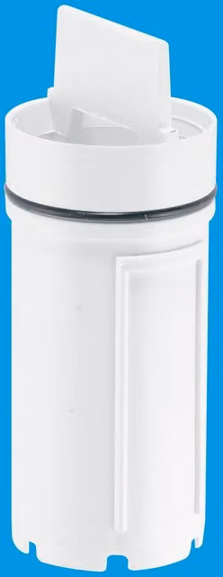 McAlpine 1-1/2 inch Plastic Shower Trap Dip Tube Pipe in White