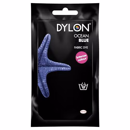 Dylon Hand Fabric Dye Sachet, Ocean Blue, 50 g – 2